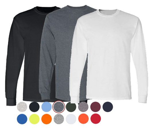 Premium Long Sleeve T-Shirt | Cotton Blend | Everyday Fit